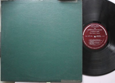 Christmas Lp The Jacksonville State College Acappella Choir Annual Christmas Con