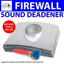 Heat Sound Deadener Early Cars 1935 - 40 Firewall Kit Tape Roller 12483cm2