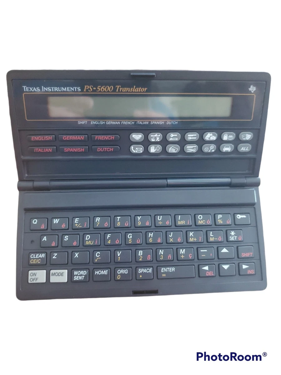 Texas Instruments Electronic Dictionaries & Translators for sale
