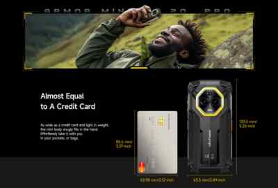 uleFone armor mini20 4G(動作確認のみほぼ未使用) Armor Mini 20: Your All-in-One Outdoor Adventure Companion