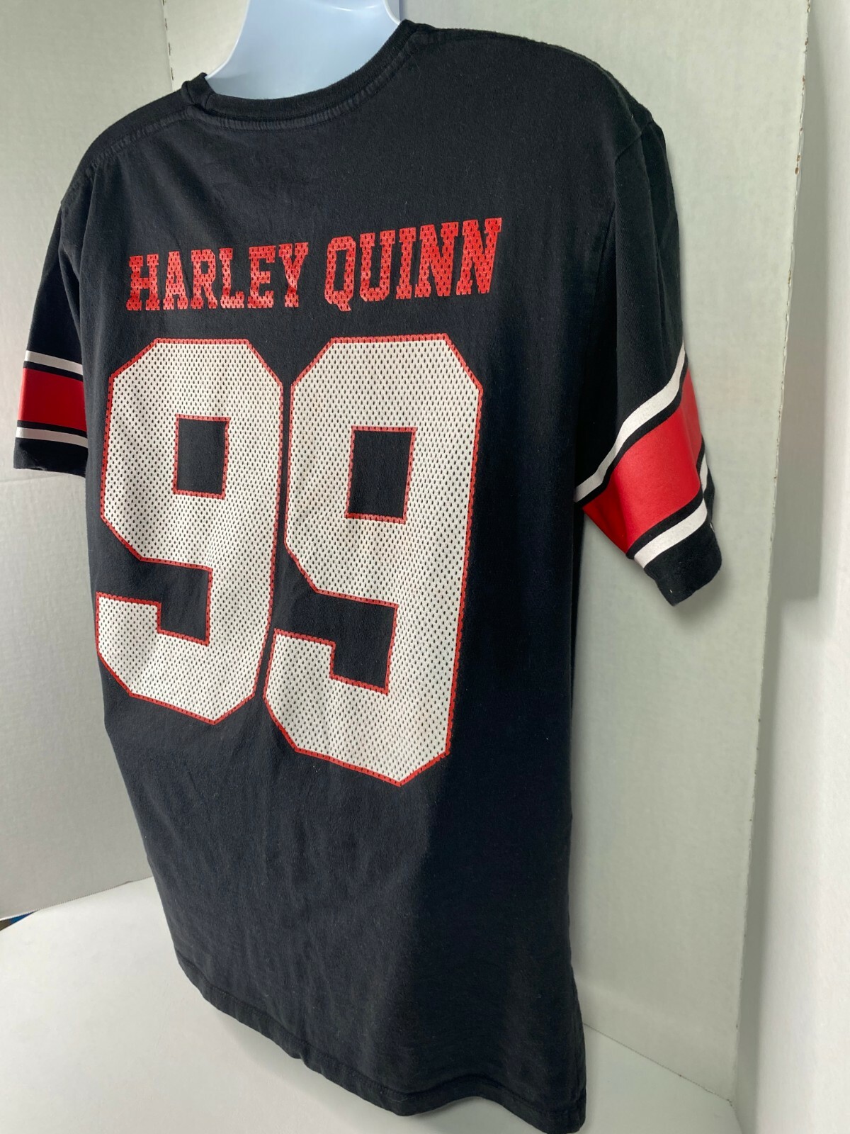 Harley Quinn Jersey Style Justice League Graphic Tee … Gem