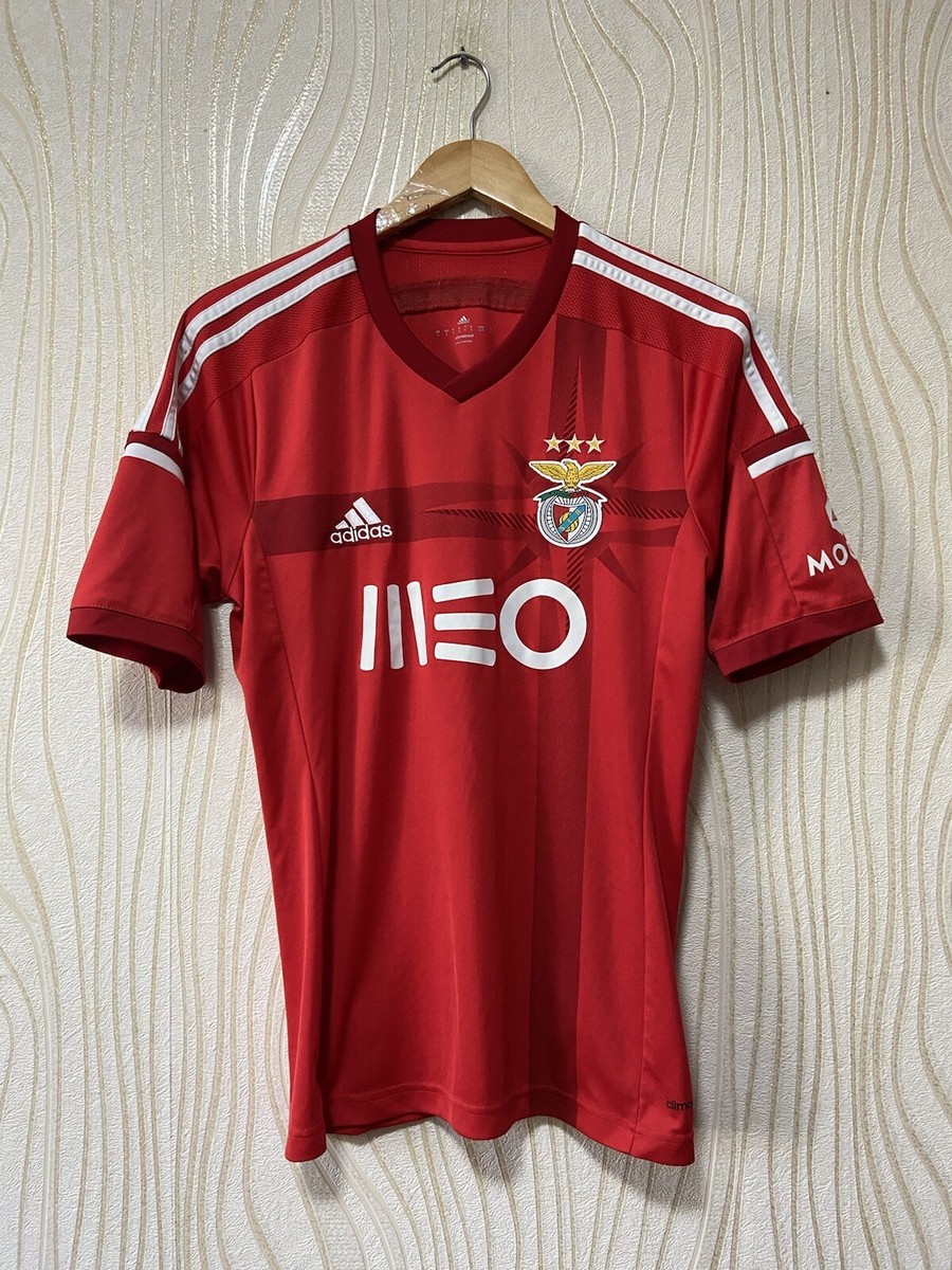 SL BENFICA 2014 2015 HOME FOOTBALL SHIRT SOCCER JERSEY ADIDAS
