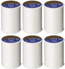 Coats  Clark Dual Duty All Purpose Thread 400 Yards White 230-1 6-Pack 