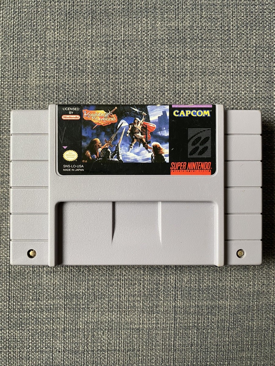 Knights of the Round (Super Nintendo, SNES) -- Authentic Game Cart