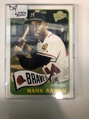 2004 Topps All-Time Fan Favorites - Hank Aaron #50 for sale online
