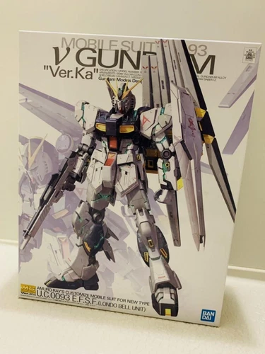 Bandai MG Master Grade RX-93 V Nu Gundam Ver. Ka 1/100 Model Kit Katoki Hajime - Picture 1 of 7