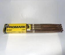 🥁 ProMark 5B Firegrain Rebound Drum Sticks Bundle Set of 4 Pairs - Brand New
