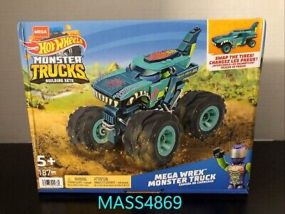 Hot Wheels Mega Construx Mega Wrex Monster Truck