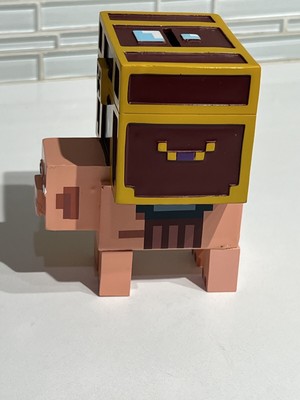 Minecraft Pig Ceramic Piggy Bank, 100% Ceramic, Pink, Mojang 