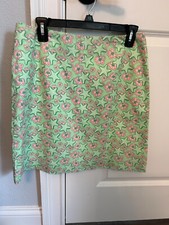 Vineyard Vines Women's Starfish / Floral print Skirt Size 4
