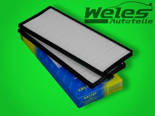 P1167 Innenraumfilter Pollenfilter 2 Stück HYUNDAI GETZ ACCENT