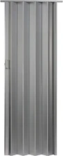 HSP3680S Oakmont Interior Accordion Folding Door, 36" X 80", Silver