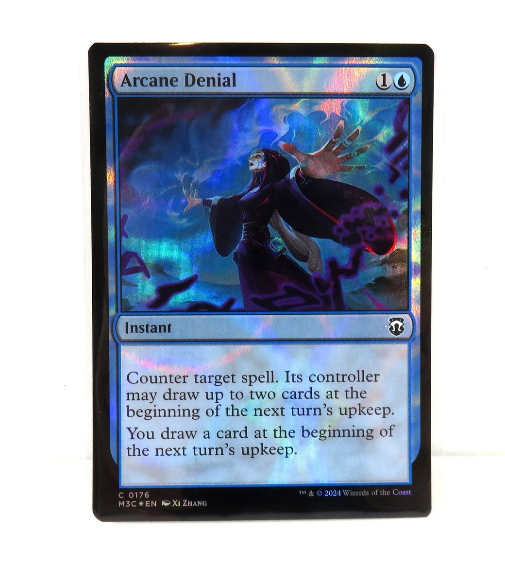 Arcane Denial Ripple Foil NM - MTG MH3 Modern Horizons 3