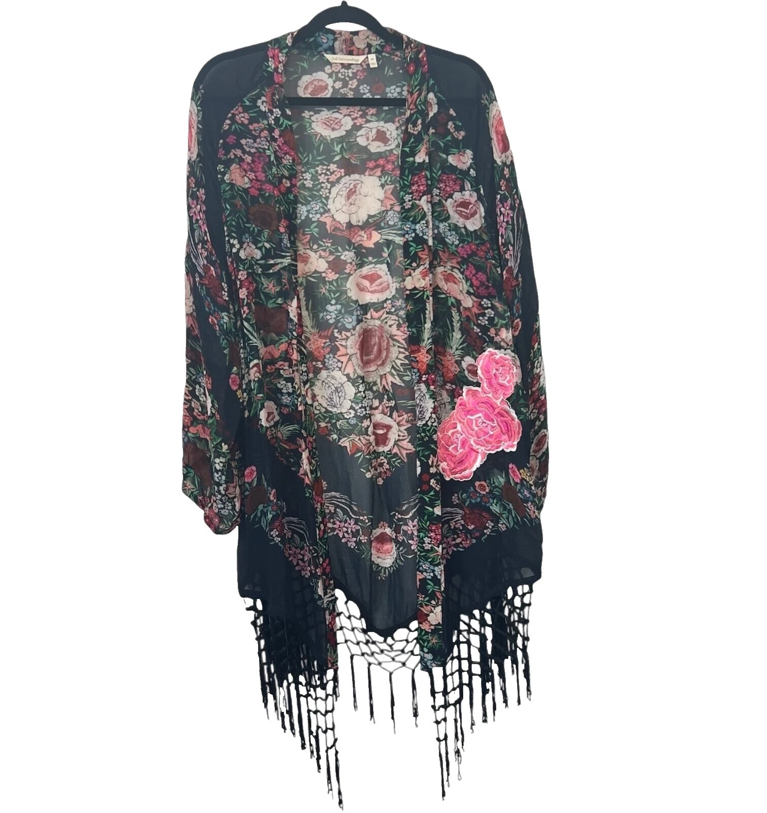 Cárdigan Floral Mujer Soft Surroundings Suéteres