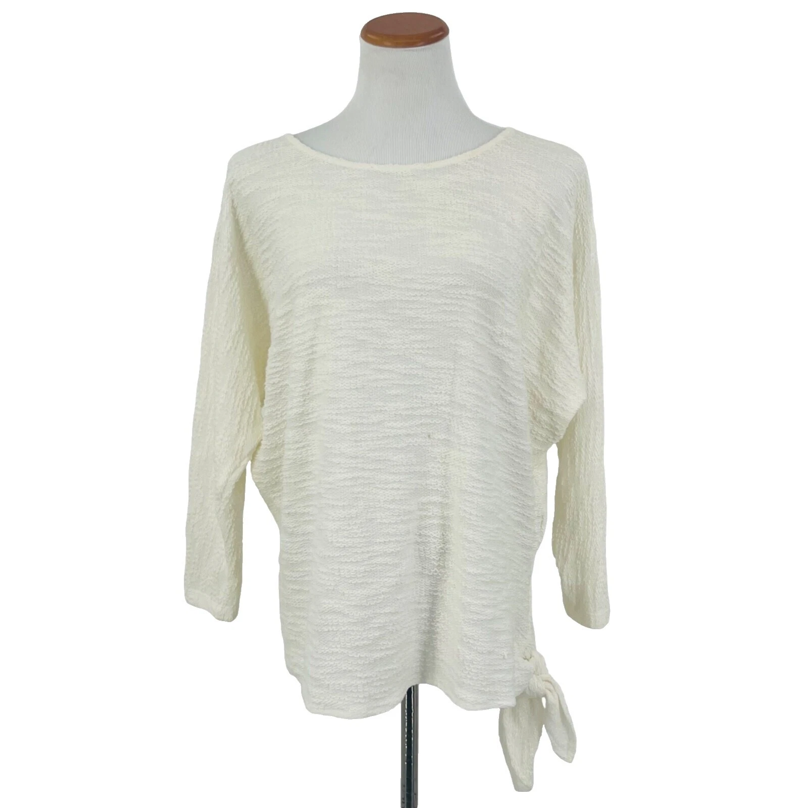 Anthropologie White Polyester Sweaters for Women