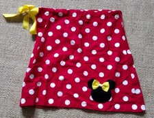 Handmade Minnie Mouse Skirt Girls. Adjustable waist. Size 3-6
