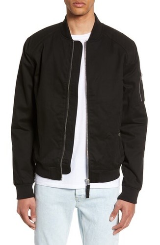 NEW TOPMAN Stretch Cotton Flight Bomber 