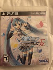Hatsune Miku: Project DIVA F 2nd PlayStation 3 English Version Manual Included