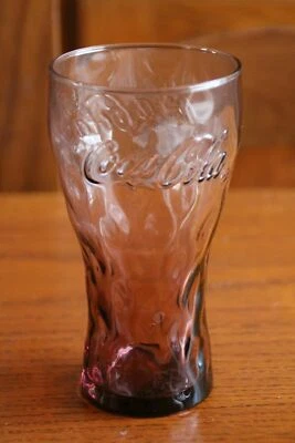 COCA COLA VERRE COLLECTOR - VIOLET MAUVE - McDO MC DONALD'S 2021 NEUF
