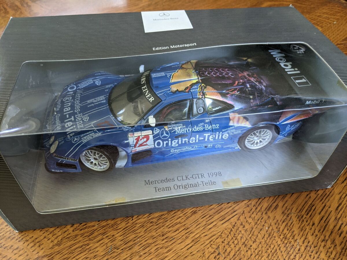 Maisto 1:18 Scale Mercedes-Benz CLK GTR 1998 Team Original Maisto 1:18 Scale Mercedes-Benz CLK GTR 1998 Team Original