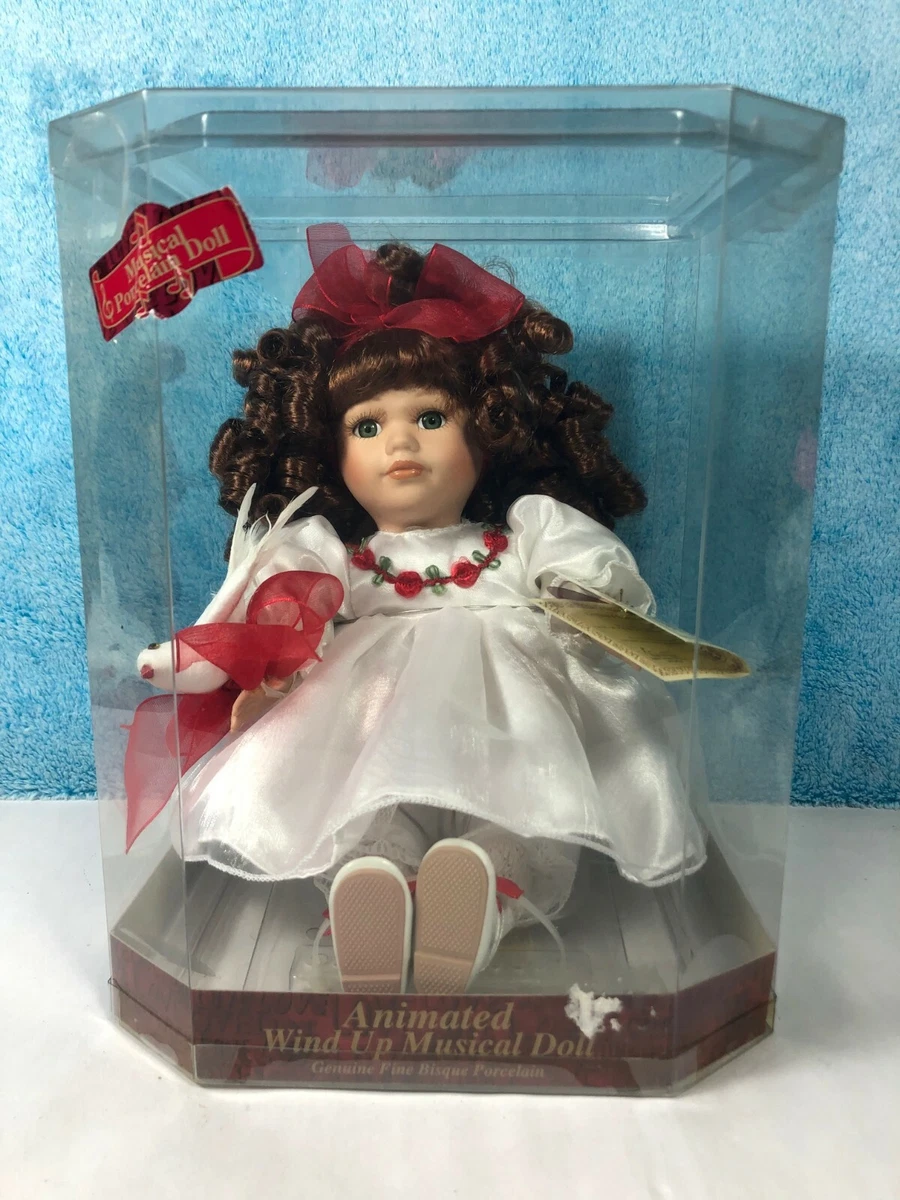 Collector s Choice Animated Wind Up Musical Porcelain Doll Jacqui
