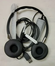 Jabra BIZ 2400 II USB Duo BT MS Wireless Computer Headset Over-the-Head Black