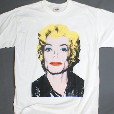 Pop Art Jackson Monroe Fun Party Short Sleeve White Unisex T-shirt S-3XL