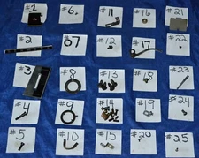 KENMORE 117.580 USED ORIGINAL SEWING MACHINE PARTS IN GOOD CONDITION