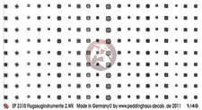 Peddinghaus 1/48 German Luftwaffe Aircraft Instrument Markings WWII 2310