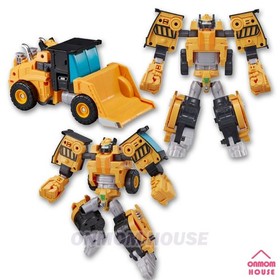 Tobot Heavy Metal 3-in-1 Combine Robot Heavy Equipment Korean Toy