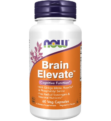 Now Foods Brain Elevate 60 VCaps