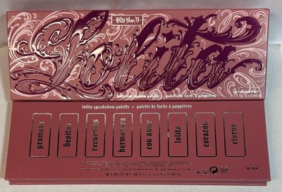 Kat Von D LOLITA Eye Shadow Palette - 8 Shades. NIB