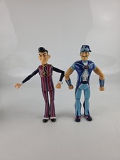 Lazy Town Sportacus and Robbie Action Figures with Sounds and Working Parts