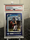 CALEB WILLIAMS PSA 10 2024 PANINI DONRUSS OPTIC #327 PREVIEW BLUE SCOPE RC 723
