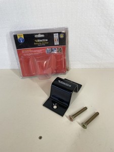 Sterling Sold Secure Ground/Wall Anchor, Diamond & Gold High Security , Black...