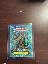 2021 Garbage Pail Kids Sapphire Aqua Teal Refractor /99 Ali Gator 100a