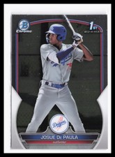 2023 Bowman Chrome Prospects #BCP-111 Josue De Paula Dodgers RC 1st 9