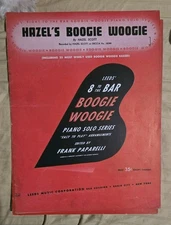 Hazel's Boogie Woogie Sheet Music Piano Hazel Scott Leeds Series 1942