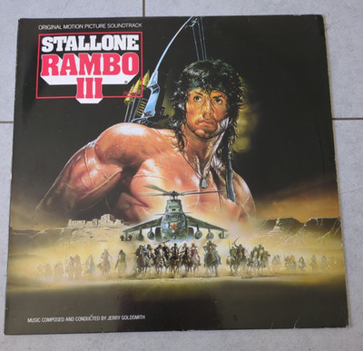 RAMBO III  Soundtrack Vinyl LP Schallplatte  1988  GER  Scotti Brothers  VG/VG