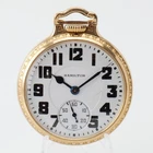 HAMILTON 992E "ELINVAR" 1938 16 S 21J WATCH RUNNING CONDITION GOLD FILLED