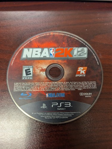 NBA 2K12 (PlayStation 3 PS3) NO TRACKING - DISC ONLY