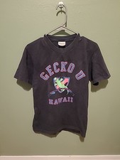 Vintage 80s Gecko Hawaii Gecko U Tshirt Men's Medium