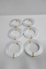 Box Of 6 Roovers 2653 Aluminum Embossing Tape Roll 7/8in X 0.018in