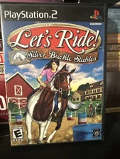Lets Ride Silver Buckle Stables PS2 PlayStation 2 Complete