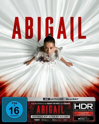 ABIGAIL - SPECIAL EDITION MIT FULL SLIP (4K UHD 4K ULTRA HD BLU RAY+BLU RAY NEU