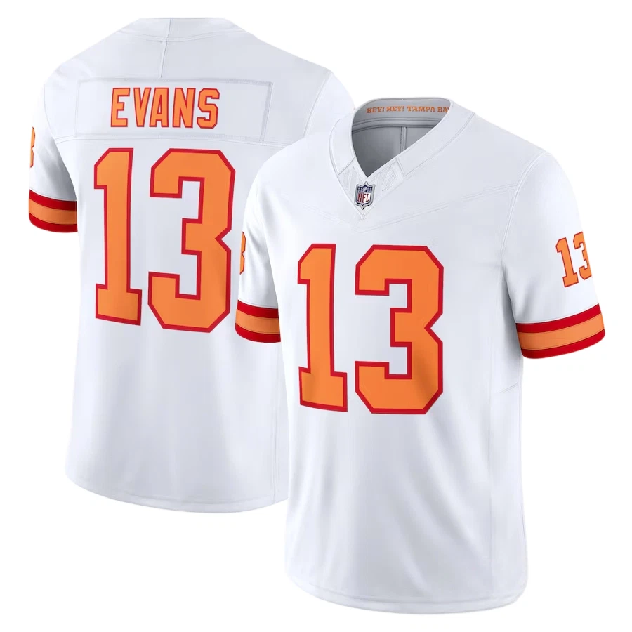 Men's '76 Buccaneerss White Jersey Jersey