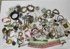 Vtg to Now Costume Jewelry Lot: to Wear / Repurpose RESELL  over 3 lb CRAFTS