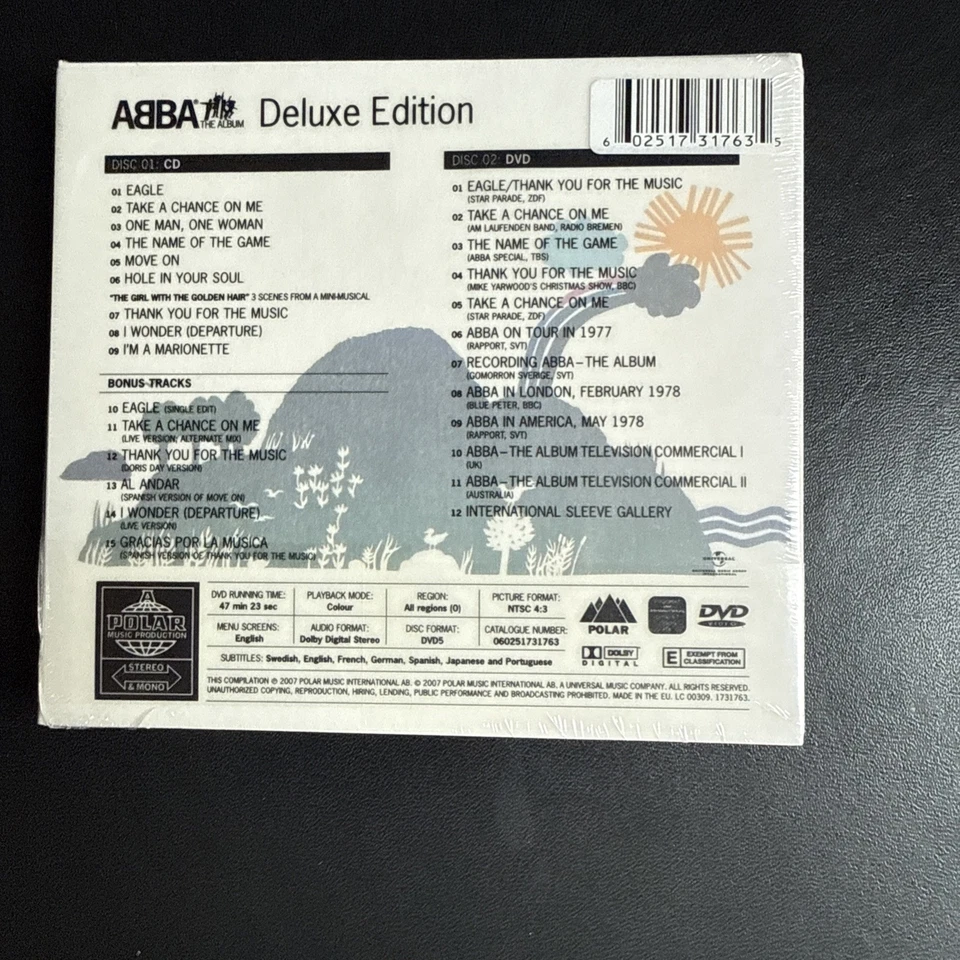 ABBA - THE ALBUM (DELUXE EDITION) / DIGIPACK-CD & DVD-SET 2007 OVP! SEALED! - Bild 2 von 2