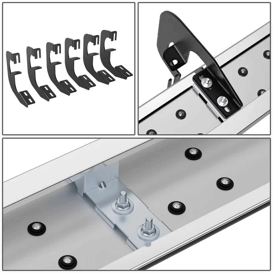 For 05-14 Suburban Tahoe Yukon XL 1500/2500 6.5" Running Board Step Nerf Bar Foto 4 de 4