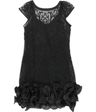 GUESS Womens Lace Sheath Dress